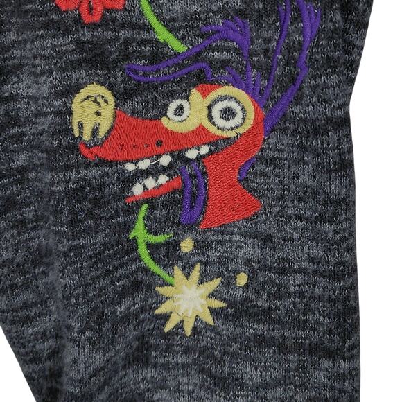 Disney Cardigan sz 5 Pixar Coco Miguel Embroidered Hood Cape Gothic Day of Dead - Picture 15 of 16